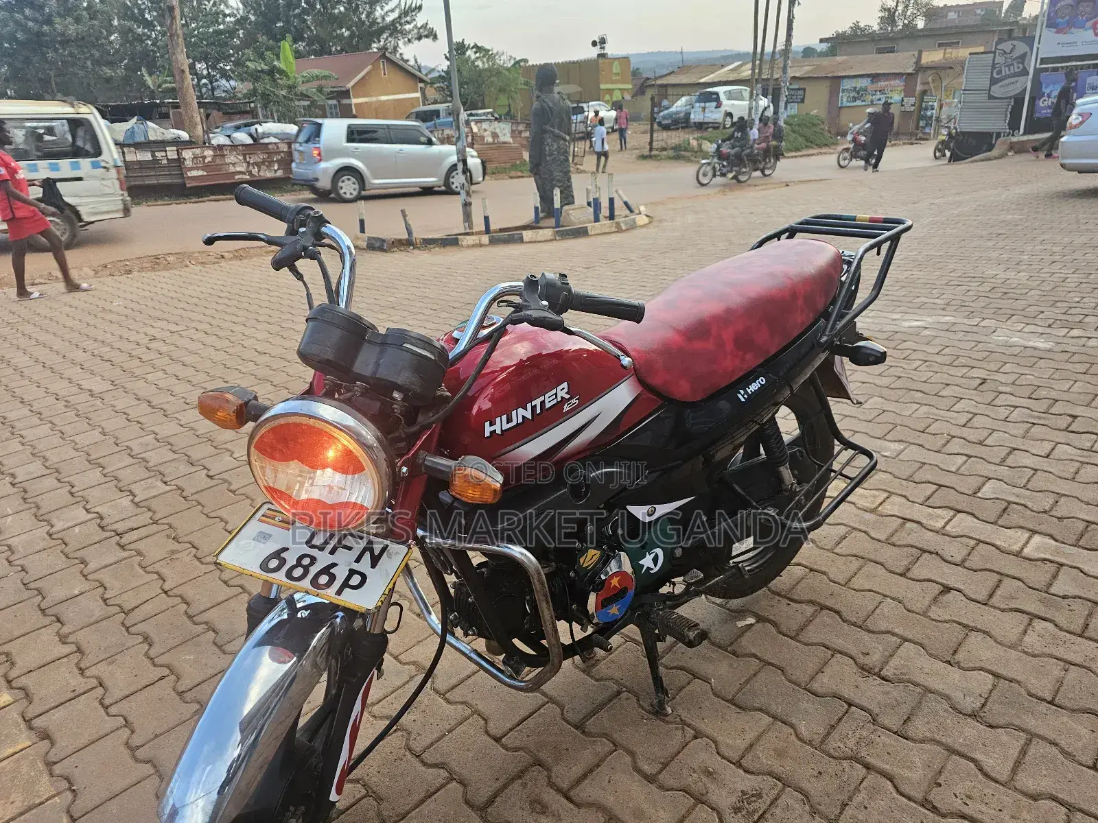 Hero Hunter 125 2023 Red