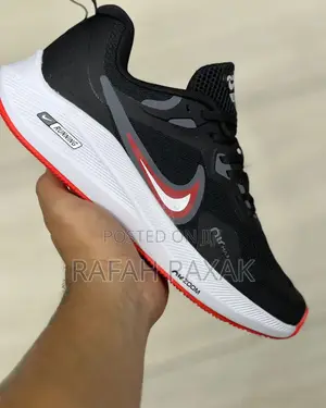 Original Black/Red Nike Air Zoom Running Sneakers