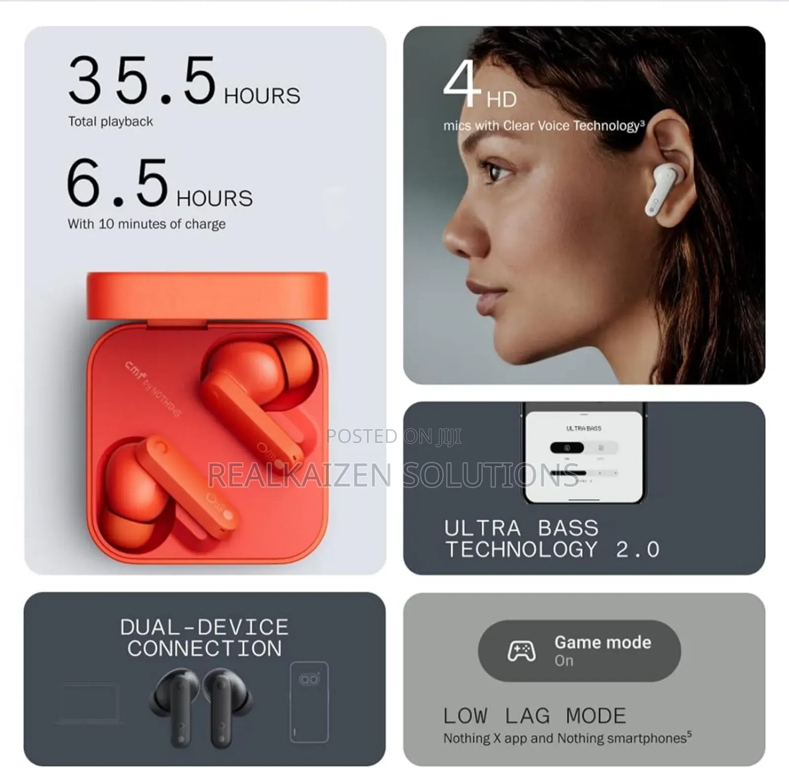 NONTHING CMF Pro 2 Wireless Earbuds With Chatgpt Integration