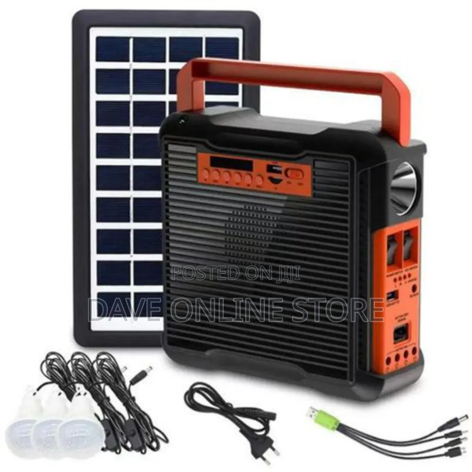 EASY POWER Mini Solar Lighting System With Radio Usb Cable