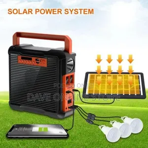 EASY POWER Mini Solar Lighting System With Radio Usb Cable