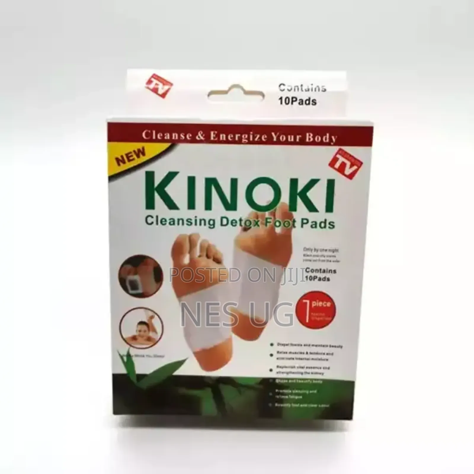 Kinoki Foot Patch Cleansing Detox Foot Pads - 10pcs