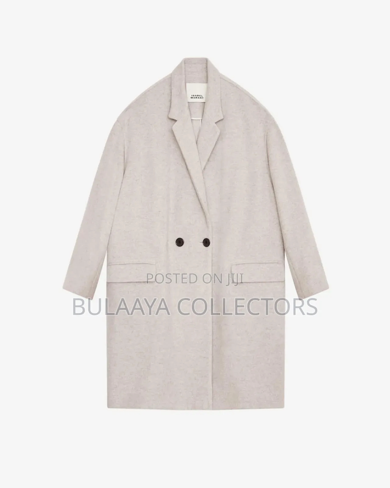 Ulysses Three-Quarter Length Wool Blend Coat Japan Imported