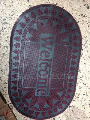 Welcome Rubber Oval