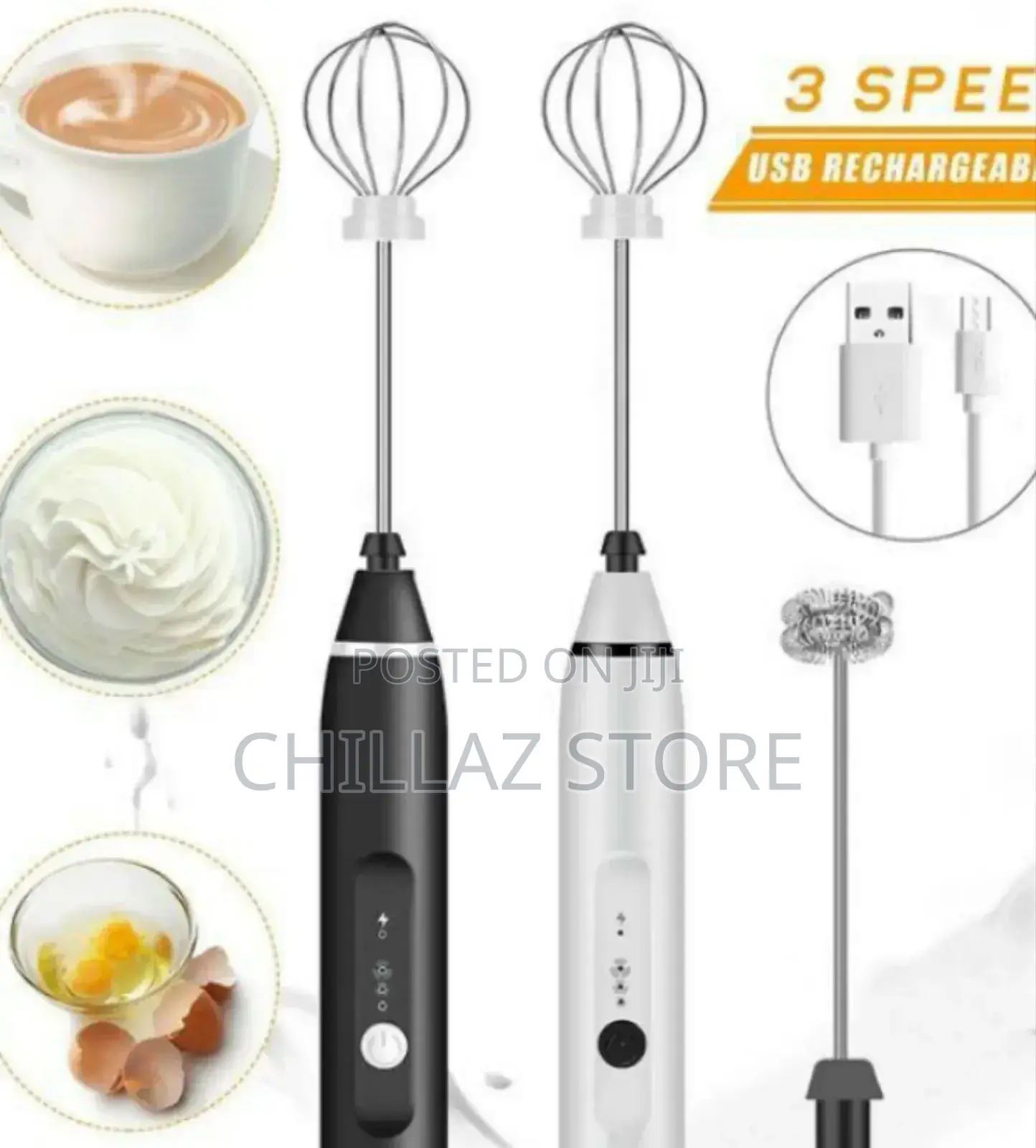 Speed Rechargeable Egg Mixer