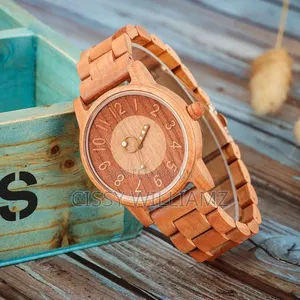 Elegant Stylish Cherry Wood Watch/Wrist Wooden Watch