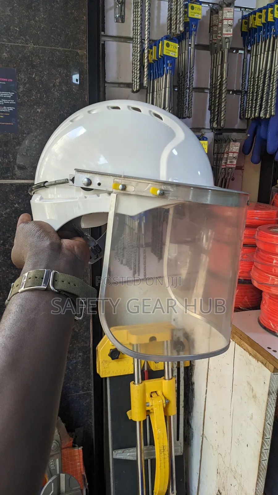 Face Shields (Fixed On Helmet)