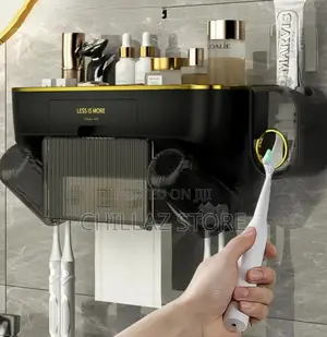 Brand Mounted Toothbrush Holder
