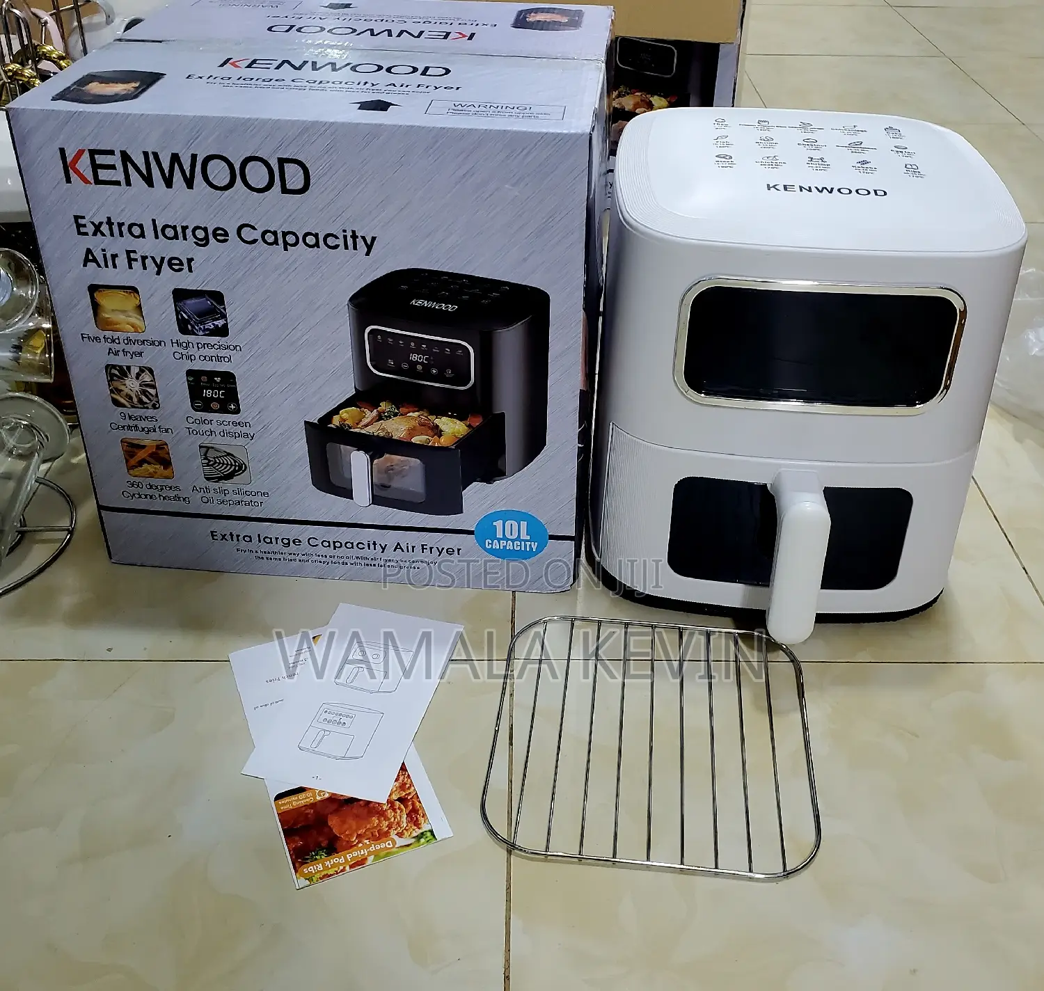 Airfryer Kenwood 10L Multifunctional