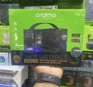 Oraimo 60000 Power Bank - Black