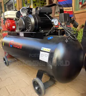 EDON Compressor Double Function(Petrol and Electric) 200ltrs