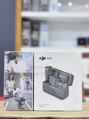 DJI Mic Wireless Lavalier Microphone, 250m Range