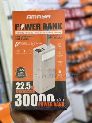 Amaya APW-03 Power Bank 30000mah 22.5W