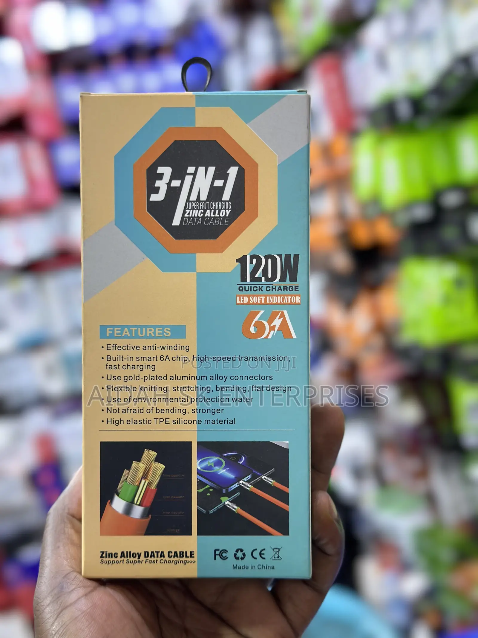 3 in 1 Super Fast Chsrging Cable