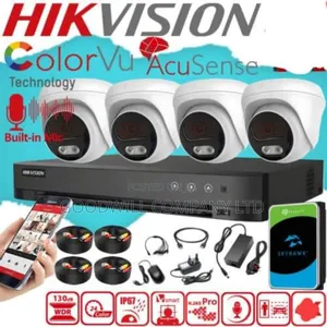 4 Channel CCTV Camera Full Kit at Kampala