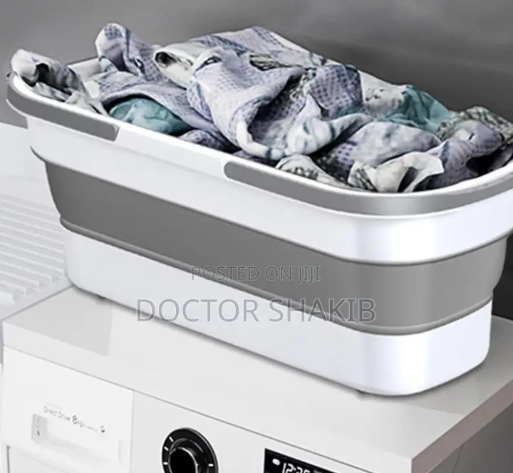 Simple Standard Household Folding Multipurpose Bucket