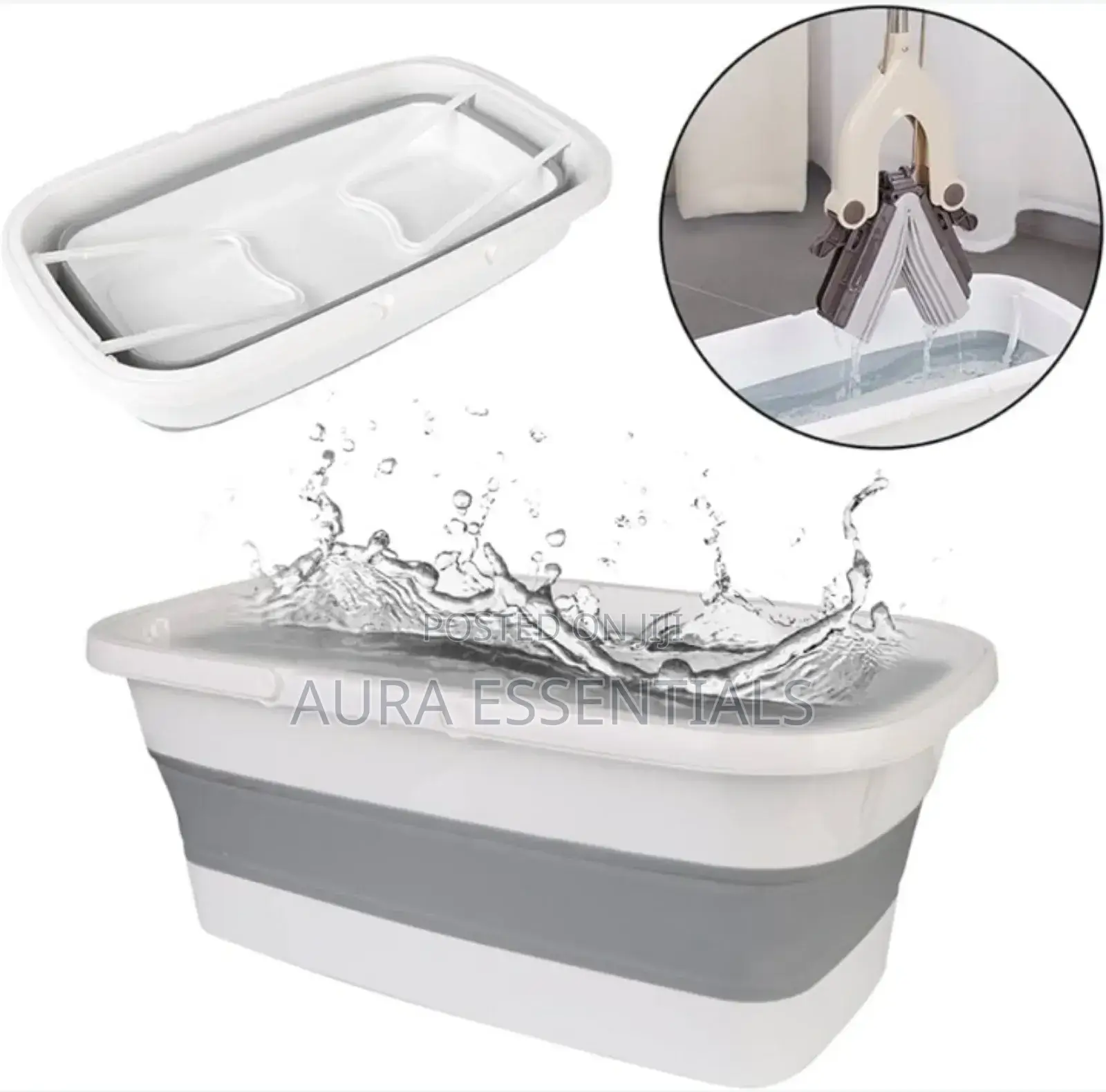 Portable Foldable Bucket Fishing Retractable Basin
