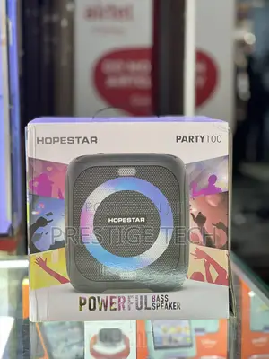 Hopestar Party 100 Bluetooth Party Speaker With Dual Mics