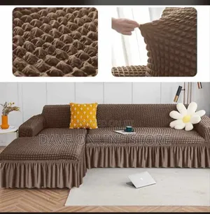 L Shape 7 Seater Elastic Sofa Covers