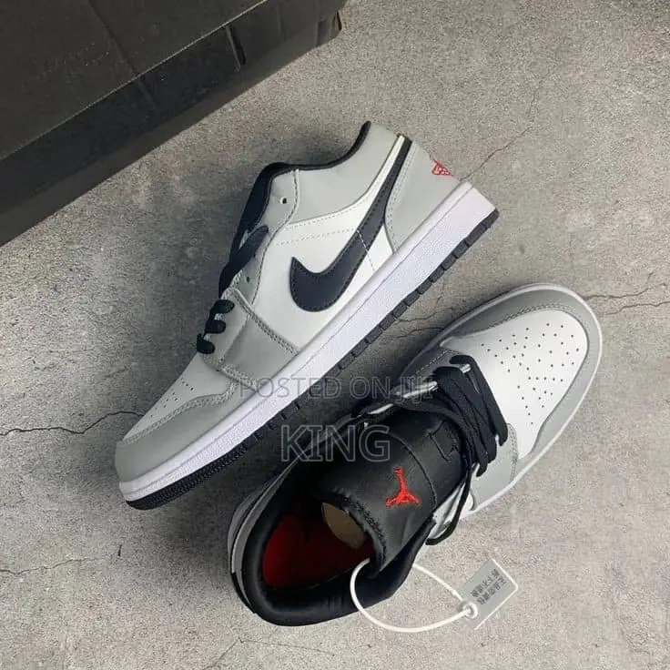 Air Jordan 1 Low Light Smoke Grey