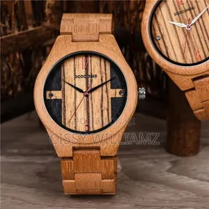Wooden Watch Quartz Wristwatch/Zebra Wood Quartz Watch