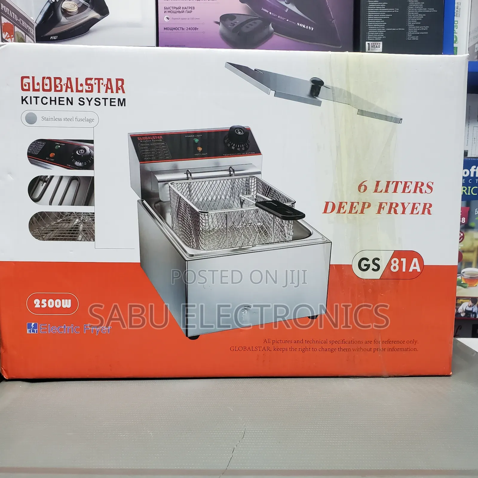 Deep Fryer 6 Liters - Globalstar