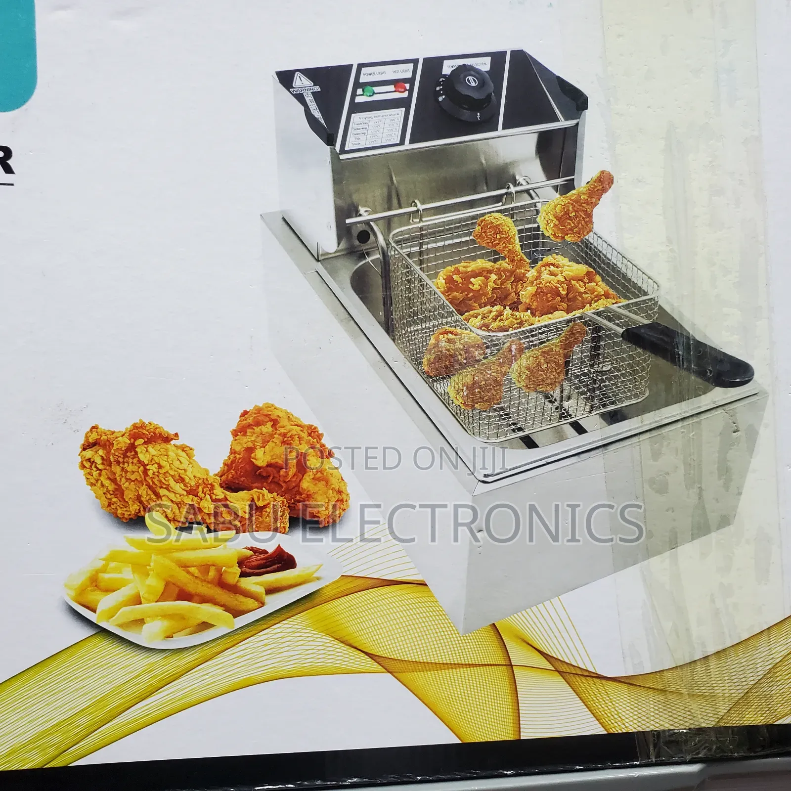 Pixel Electric Deep Fryer - 6 Liters
