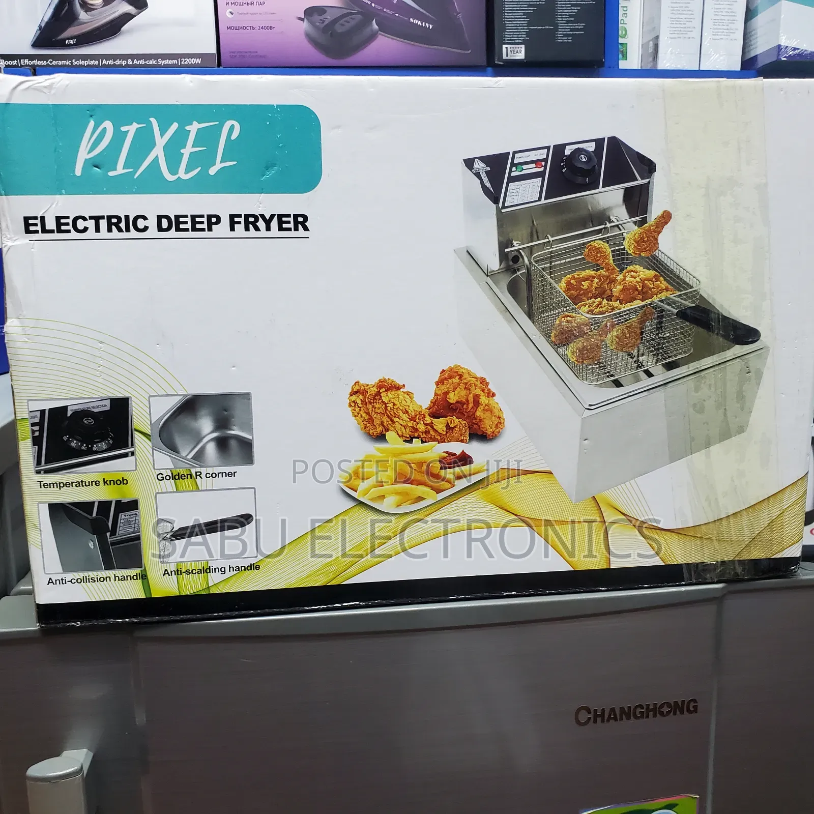 Pixel Electric Deep Fryer - 6 Liters