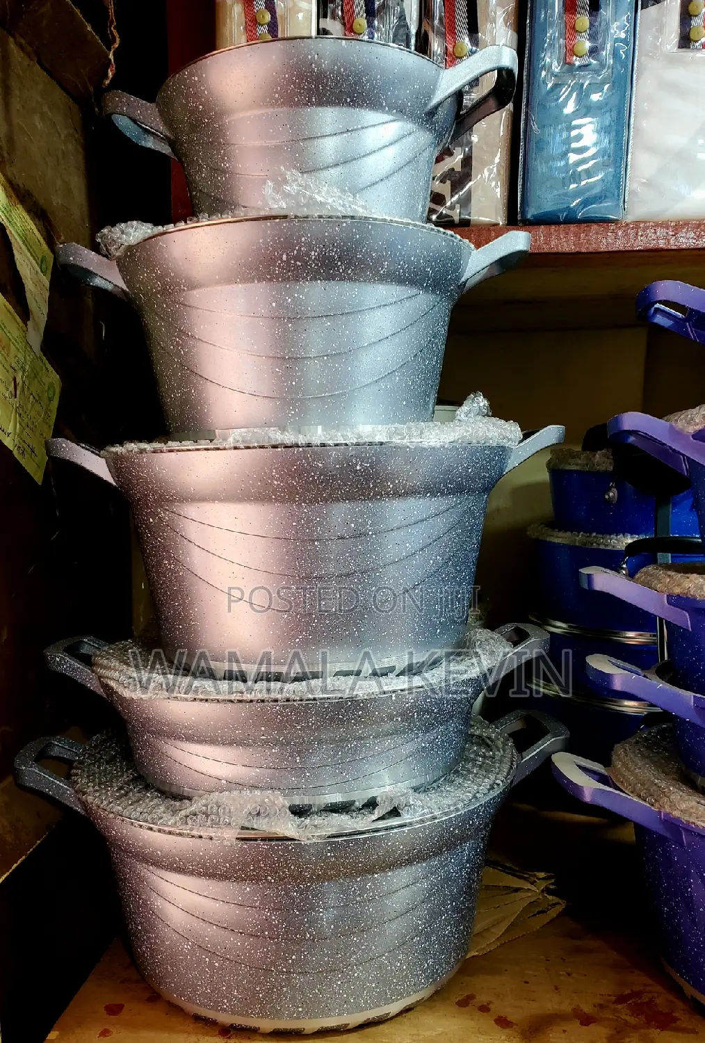 Non-Stick Granite Saucepans