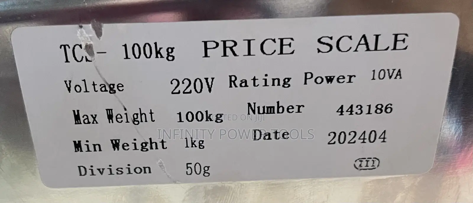Weighing Scale 100kgs