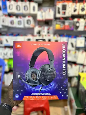 JBL Quantum 100 Wired Over Ear Gaming Headphones