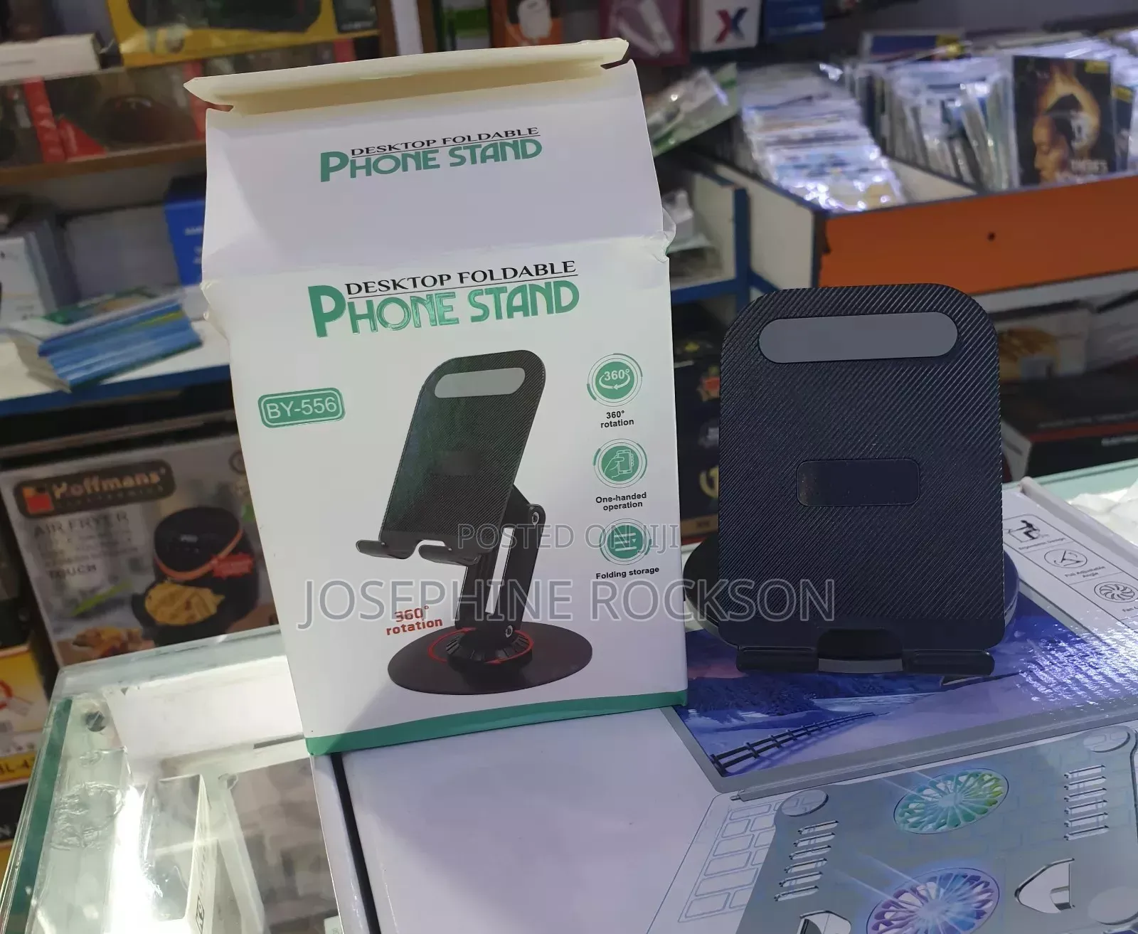 Foldable Phone Stand / Desktop and Phone Stand Holder