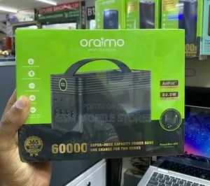 Oraimo Powerbox 600 60000mah 22.5w Power Bank