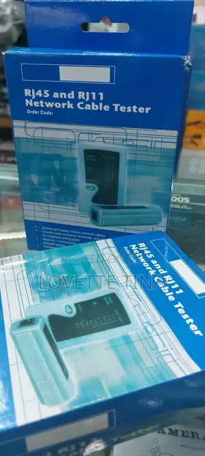Network Cable Tester . Rj45 and Rj11