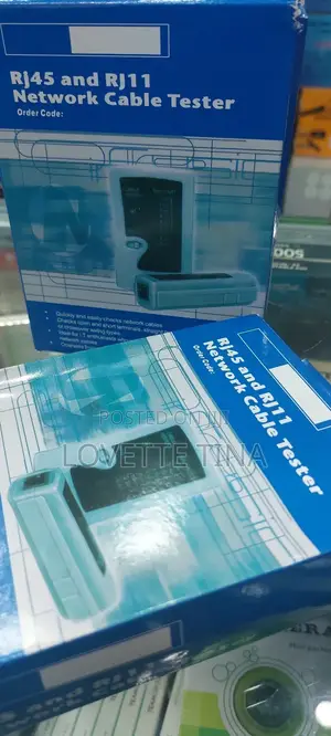 Network Cable Tester . Rj45 and Rj11