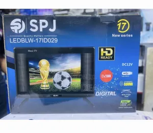 17inch Digital SPJ Led Hdmi, USB LED TV- Black