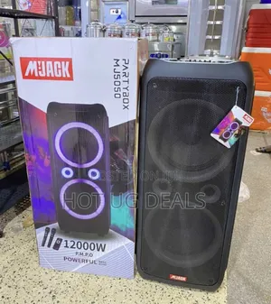 12inch Mjack Wireless Bluetooth Speaker With Microphone Mj 5050