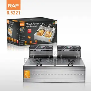 Raf Electric Deep Fryer (5.5l + 5.5l)