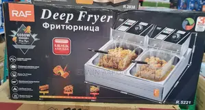 Raf Electric Deep Fryer (5.5l + 5.5l)