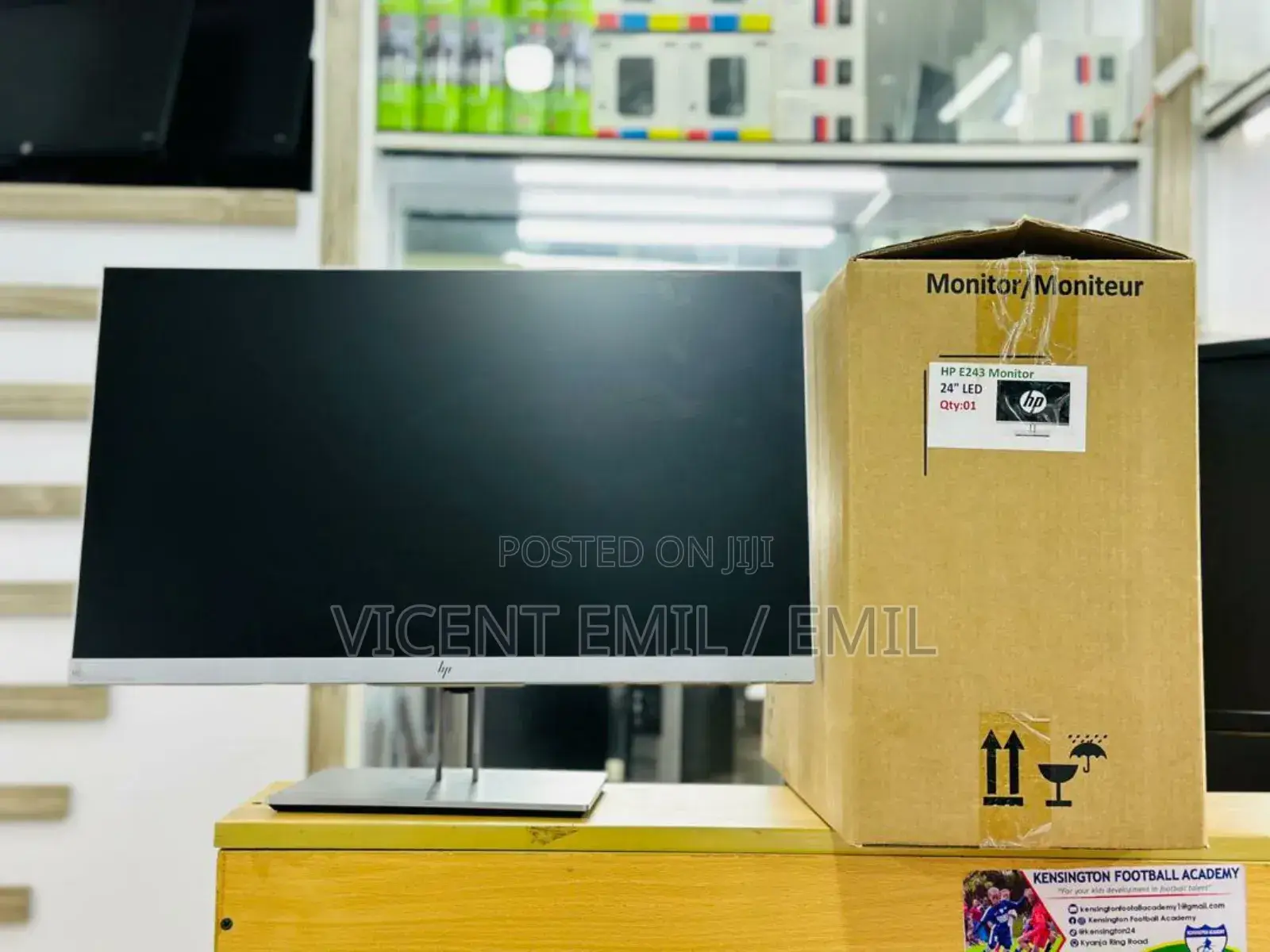 HP Monitor Ips 24inch Brand New E243