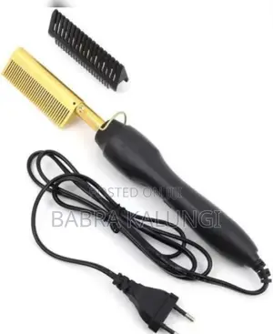 Electric Hot Comb Hair Straightener,