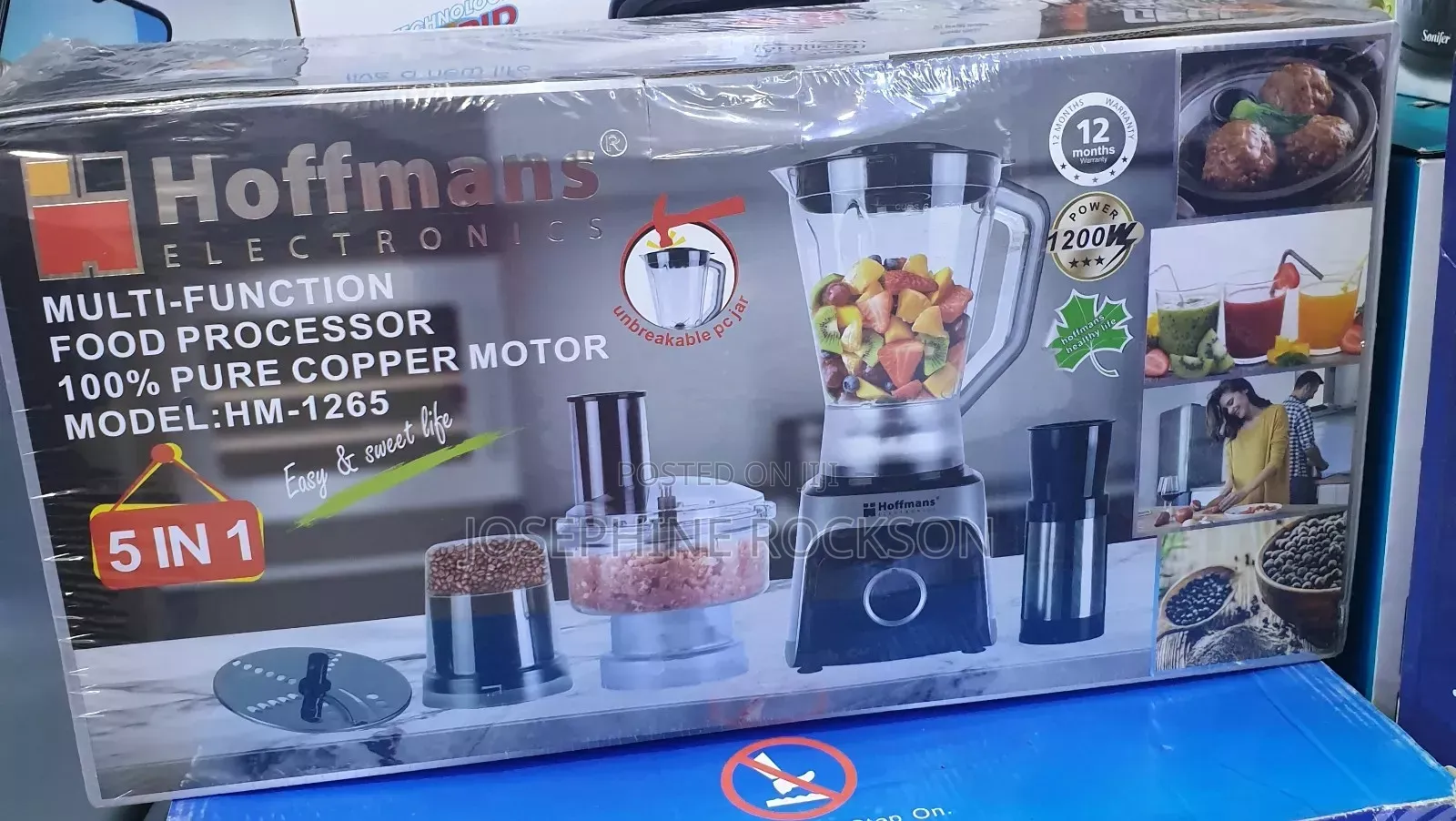 Food Processor/Multifuctional 5in 1 Food Processor
