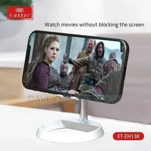 Earldom Universal Desktop Phone Holder for Phones Tablets