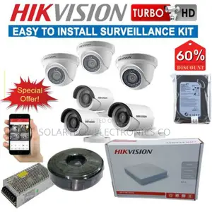 4 Channel Camera Kit/ Smart Hybrid Colour Vu NAK.