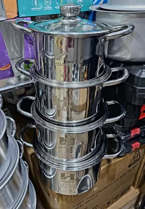 Stainless Steel Saucepans With GLSS Lid