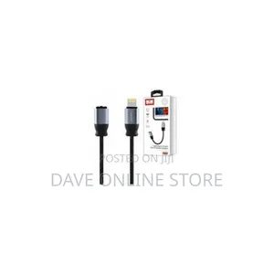 Earldom Adapter ET-OT50, Lightning to 3.5mm F, 0.15m, Black