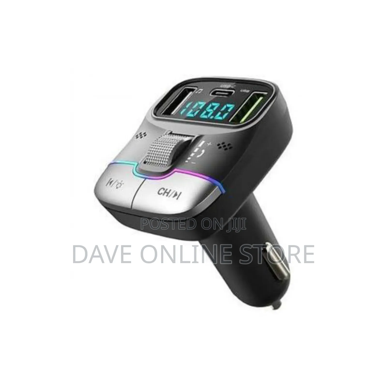 Earldom M100 Black Multifunction Bluetooth Transmitter