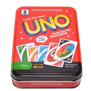 Deluxe Tin Box Version UNO Card Game