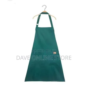Waterproof Canvas Cooking Chef Kitchen Aprons With 2 Pockets