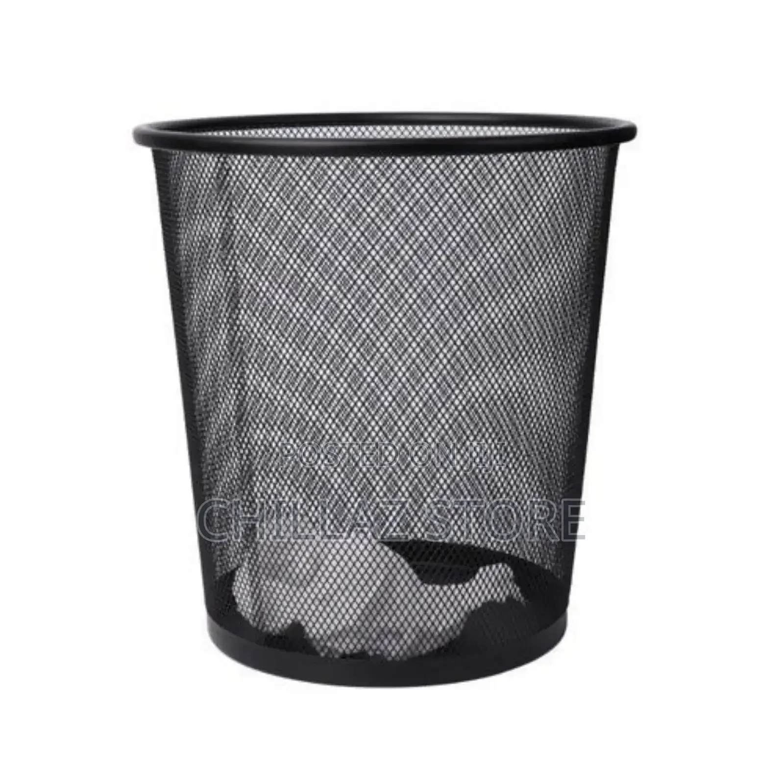 Stainless Office Trash Can